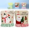 Chair Covers Christmas Cute Slipcovers Festive Party Decoration For Home Ornaments Xqmg Cover Textile 2023