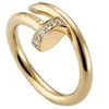 Designerringar Fashion Women's Rings Men's Rings Zirconia Engagement Titanium Wedding Rings Smyckesgåvor Fashion Accessories