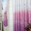 Curtain Butterfly Curtains For Living Room Bedroom Kitchen Decoration Modern Voile Drape Valance Organza Window 100x200cm