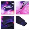 Męskie bluzy chmur CloudStyle 2023 Zamek Galaxy 3D Printed Mgławica z kapturem pullovers harajuku streetwear men men Casual