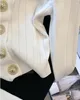 المرأة الكلاسيكية للنساء الحياكة المرأة مصممين سترة معطف رسائل نمط كارديجان غير رسمية أعلى فاميال لوكسوريس الملابس باريس شارع الاتجاه الملابس