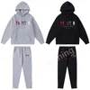 Herrspårsdräkter Designer Trap Stars and Pants Luxury Brand Autum Sports Suit Lång ärm Huva Fashion Sport Gym Tops NLTE