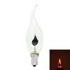 Edison – ampoule de bougie Led à flamme scintillante, E14 E27, émulation d'éclairage de feu Vintage 3W AC220V, décoration rétro, lampe à économie d'énergie