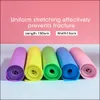 Yoga Stripes Gym Sportgeräte Frauen Yoga Stretchband Gymnastikgürtel Dame Fitnessübungszubehör Seil dehnbares Krafttrainingsband J230225