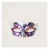Araba DVR Partisi Maskeleri Rastgele Renk Gönderilen Maske Erkek Kadınları Bling Gold Glitter Cadılar Bayram