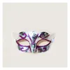 Auto DVR Party Masks Random Color Sent Mask Men Women With Bling Gold Glitter Halloween Masquerade Venetian voor kostuumcosplay Mardi Gras Dr Dhfgd