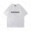ESS 2023 남성 T 셔츠 여성 디자이너 에센스 셔츠 두꺼운 면화 버전 여름 티셔츠 티 패션 탑 남자 캐주얼 레터 폴로 의류 AAA
