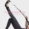 Yoga Stripes Yoga Leg Stretch Belt Flessibilità Legamento Stretching Piede Gamba Training Barella Cinghia per Balletto Cheer Dance Ginnastica Trainer J0225