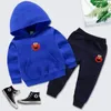 Kids sets childrens clothing Sports Baby Boys Girls clothing sets Hooded sweater sports suit 90-140 47gO#