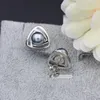 Dangle Küpe Bohem İnci CZ Stone Saplama ile Set Küpe Küpe Moda Kelebek Geometrik Takı