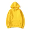 Men's Hoodies Sweatshirts Hoodies Men Women Solid Color Black Red White Gray Pink Pullover Fleece Fashion Brand Sweatshirts Autumn Winter Casual Male Tops 230225