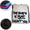 Мужские футболки Новинка Awesome The Earth Is Flat Tidakkah Anda Tahu Bahwa Kaus Grafis Katun Lengan Pendek Hadiah Ulang Tahun Kaus Gaya Musim Panas0225V23