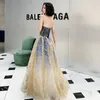 Ethnic Clothing Off Shoulder Chinese Oriental Full Length Wedding Women Sexy Cheongsam Evening Dress Elegant Princess Dresses Modern Qipao