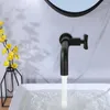 Bathroom Sink Faucets Single Handle Wall Mount Faucet Matte Black 1 Hole Basin Mixer Tap