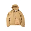 Herenjacks maden Japanse retro witte eend down jas winddichte warme kap jassen winter buiten jas dikke parka's lichtgewicht overjas 230225