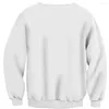 Herrtröjor Kund gjorde 3D Print Man Sweatshirt O-Neck 2023 Spring Winter Winter Casual Loose Fit Hip Hop Fashoin Pullover WY741