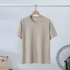 230G Pure Cotton Half-Sleeved T-shirt dla mężczyzn wiosenna i letnia marka mody luźna koszula krótkoczestronna samica