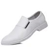 Sukienka buty moda spite stóp skórzane mężczyźni swobodny formalny mokasyny Business Wedding Oxfords buty zapatillas de hombre 230224