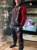 Męskie dresy męskie Hiphop Dance Dance Jogger Casual Tracksuit Zestaw długi rękawy Fullzip bieganie do joggingu Atletyczne garnitury Suits Men Ubranie Z0224