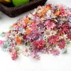 Decorative Flowers 100Pcs/Bag Fake Flower Durable Table Centerpieces Artificial Head No Watering Colorful