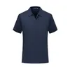 Heren Polos Polo Style Zomer ademend snel drogende sport T-shirt Korte mouw Cool Ademend werk Kleding Men Korte TBB65 230225