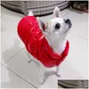 bil DVR Dog Apparel Warm Cotton Puppy Clothes Winter Pet Down Jacket för små hundar Chihuahua Maltese Cat Coat Pets Clothing Ropa de Perro D DHB8H