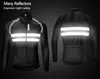 Cycling Jackets WOSAWE Reflective Cycling Jacket High Visibility MultiFunction Jersey Road MTB Bicycle Windproof Quick Dry Rain Coat Windbreaker 230224