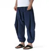 Men's Pants Hiphop Harem Pants Men's Street Hippies Retro Models Loose Pants Home Pants Men Pants Z0225