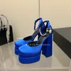 Dress Shoes Platform Super High Heel Sandals Woman Quality Fashion Week Rome Summer Sexy Runway Wedding Party 230225