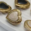 Cute Heart Buttons for Coat Shirt Jacket Sweater Metal Diy Sewing Button 18/23/25mm