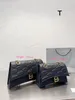 2023 Fashion Luxurys حقائب اليد Desinger Bag Bag Black Silver White Colorleather Bag New Highine Leather Cross Bage Bage Twin Set -Satchel حقيبة يد