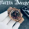 Wysokiej klasy luksusowe męskie designerskie zegarek W pełni automatyczny ruch mechaniczny Watch Business Business Miłośnicy Watch może dodać szafir wodoodporny