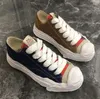 MMY Shell-schoenen Mihara Yasuhiro Opgeloste schoenen Hank Laaggesneden platte schoenen Sneakers Designer Universal Canvas Sneakers Lace Trim Molding Toe Toe Toe damesschoenen Casual schoenen.