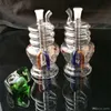 Wasserpfeifen Color Spiral Four Claw Pot, Großhandel Bongs Ölbrenner Rohre Wasserpfeifen Glaspfeife Bohrinseln Rauchen