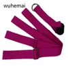 Yoga Stripes Wuhemai Adjustable door upper leg New yoga band tension band stretch belt with cotton multifunctional yoga belt J230225