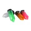 Smoking Colorful Plastic Pen Style Portable Mini Dry Herb Tobacco Stash Case Grind Spice Miller Grinder Crusher Grinding Chopped Hand Muller Cigarette Holder