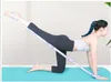 Yoga Stripes 2021 New Stretch Stretch Rope Yoga Rally Belts Elastic Latin Dance Stretch Belt Loop Yoga Strap Pilates Gym Home Fitness Resistance Band J0225