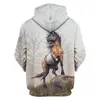 Herren Hoodies KISSQIQI Männer Hoodie Sweatshirt 3D Gedruckt Lustige Hip HOP Neuheit Streetwear Mode Trend Maximale Größe 5XL