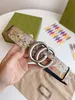 Мужские ремни ремни для женщин -дизайнер Cintura Ceinture Подлинная кожаная коробка 4,0 см модная пряжка 68JP12
