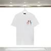 Camiseta de grife masculina Casual homem feminino camisetas com letras imprimir mangas curtas vender homens luxuosos roupas secas rápidas v760