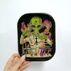Cartoon Rolling Tobacco Trays Metal Cigarette Tray Smoking Rolling Case 180mm140mm Tobacco With Tinplate Hand Roller Smoking Acce5263842