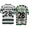 Retro 02/04 Lisbon Soccer Jerseys Ronaldo Quaresma Vintage Lisboa Shirt Classic Sporting Cp Kit