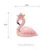 Decorative Figurines Objects & Mini Kawaii Room Decor Flamingo Pink Home Children's Fairy Garden Kids Decoration Christmas Gift1