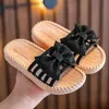 Sandalen mode babymeisjes boog slippers kinderen sandalen voor meisjes zomer kinderschoenen slijbanen slippers kind sandalias chaussure z0225