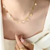 Chaînes Tiowios 2023 Chocker Cool Cou Chaîne Petit Collier Rond Collier Titane Banlieue De Mariage Bijoux Cadeau Pour Les Femmes