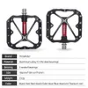 Groupes de vélo ThinkRider 3 roulements scellés Pédales de vélo Pédales de vélo plates VTT Pédales de VTT de route Accessoires de plate-forme large Partie 230224