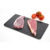 Viande volaille outils 1 pièces plateau de dégivrage rapide décongeler les aliments surgelés fruits rapide ing plaque conseil maître Gadgets de cuisine 230224