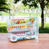 Toppuff top pazzo vetro bong in plastica bong portatile tubo di fumo in viaggio vite istantanea sul convertitore bottiglia Shisha TABACCO Porta del tabacco Nuovi stili