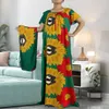 Vêtements ethniques Abayas pour femmes Dubai Robe à manches courtes Femme Musulmane Africain Islam Caftan Marocain Robe longue imprimée florale avec écharpe 230224