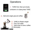 Herramientas de medición 3 kg 0 1G 5 kg Café de café Escala de goteo con Temporizador Digital Kitchen LCD S230224